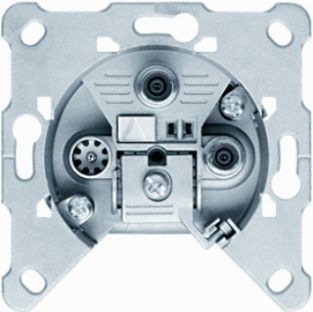 Hirschmann antennecontactdoos Radio/TV/Satelliet einddoos 940117001